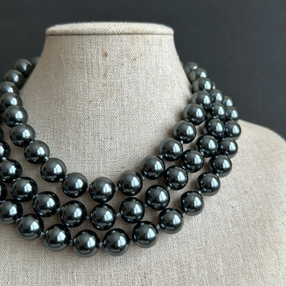Carolee Faux Pearl Necklace - Picture 2 of 4